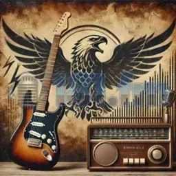 1-The Eagle 181fm — The United States Of America logo