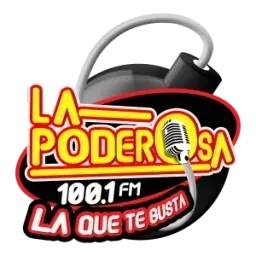 100.1 La Poderosa (Oaxaca) - 100.1 FM - XHOQ-FM - Grupo AS Comunicación - Oaxaca, Oaxaca logo — Mexico