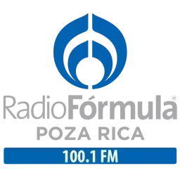 100.1 Radio Fórmula (Poza Rica) - 100.1 FM - XHXK-FM - Grupo Fórmula - Poza Rica, Veracruz logo — Mexico