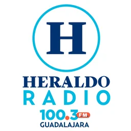 100.3 El Heraldo Radio (GDL) - 100.3 FM - XHAV-FM - Heraldo Media Group - Guadalajara, Jalisco — Mexico شعار