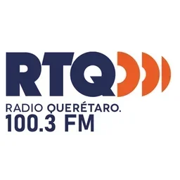 100.3 RTQ Radio (Querétaro) - 100.3 FM - XHQUE-FM - RTQ (Radio Televisión Querétaro) - Querétaro, Querétaro — Mexico شعار