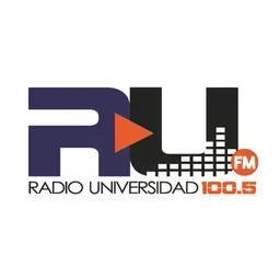 100.5 Radio Universidad (Durango) - 100.5 FM - XHHD-FM - Universidad Juárez del Estado de Durango (UJED) - Durango, Durango logo — Mexico