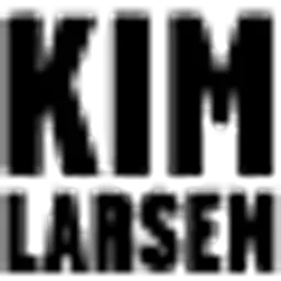 100% Kim Larsen — Denmark logo