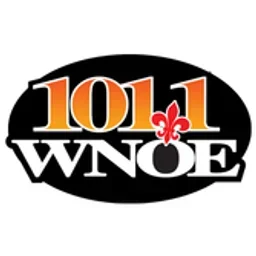 101.1 WNOE logo — The United States Of America