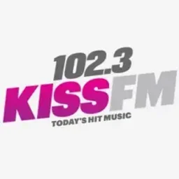 101.5 Kiss FM — The United States Of America logo