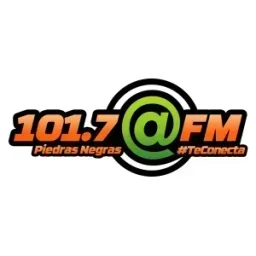 101.7 Arroba FM (Piedras Negras) - 101.7 FM - XHCPN-FM - Radiorama Piedras Negras - Piedras Negras, Coahuila — Mexico شعار