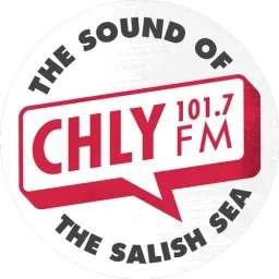 101.7 CHLY: The Sound of the Salish Sea logo — Canadá