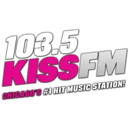 103.5 KISS FM - WKSC-FM Chicago — The United States Of America logo