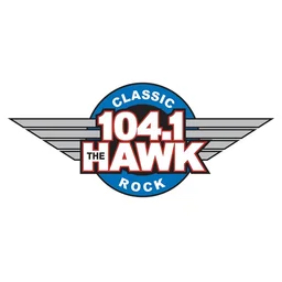 104.1 The Hawk — The United States Of America logo