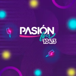 104.3 Pasión FM (Puebla) - 104.3 FM - XHPUE-FM - Cinco Radio - Puebla, Puebla — Mexico شعار