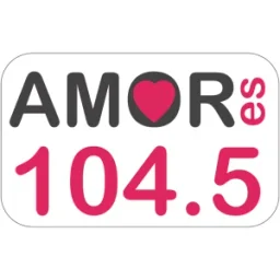 104.5 Amor Es (Aguascalientes) - 104.5 FM - XHDC-FM - Grupo Radiofónico ZER - Aguascalientes, Aguascalientes — Mexico شعار
