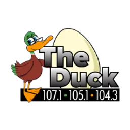 107.1 The Duck — The United States Of America logo