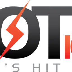 107.7 HOT FM logo — The United States Of America