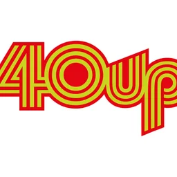 40UP (320k stream) logo — The Netherlands