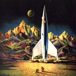 50's Science Fiction KOTR — The United States Of America logo