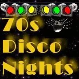 +70s Disco Nights Radio (MTY) - Online - www.70sdisconights.com - Grupo Digital Retroland - Monterrey, Nuevo León — Mexico شعار