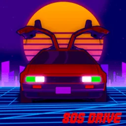 80s Drive — The United States Of America logo