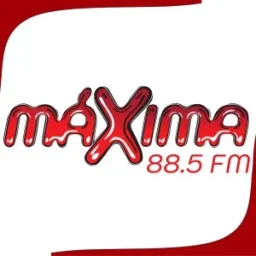 88.5 Maxima (Veracruz) - 88.5 FM - XHIL-FM - Grupo Radio SA - Veracruz, Veracruz — Mexico شعار