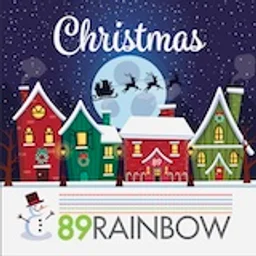 89 Rainbow Christmas — Greece شعار