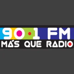 90.1 Mas Que Radio (Aguascalientes) - 90.1 FM - XHPEFD-FM - Comunicación Integral para la Familia, A.C. - Aguascalientes, Aguascalientes — Mexico شعار