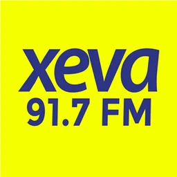 91.7 XEVA (Villahermosa) - 91.7 FM - XHVA-FM - Grupo Pazos - Villahermosa, Tabasco — Mexico شعار