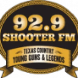 92.9 Shooter FM — The United States Of America logo