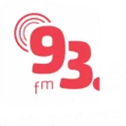 93.3 FM (Barbacena) — Brazil logo