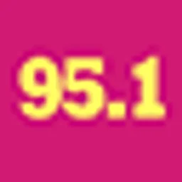 95.1 Kiss FM — Indonesia logo