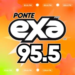 95.5 Exa FM (Torreón) - 95.5 FM - XHMP-FM - Grupo Radio Estéreo Mayrán (GREM) - Torreón, Coahuila — Mexico شعار
