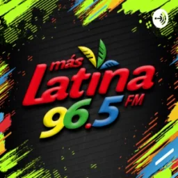 96.5 Mas Latina (Veracruz) - 96.5 FM - XHRN-FM - RN Radio Networks - Veracruz, Veracruz — Mexico شعار