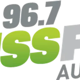 96.7 KISS FM - KHFI-FM Austin — The United States Of America logo