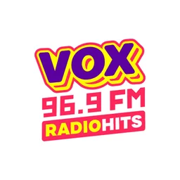 96.9 VOX FM Radio Hits (San Luis Potosí) - 96.9 FM - XHOD-FM - Global Media - San Luis Potosí, San Luis Potosí — Mexico شعار