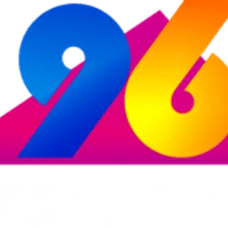 96 FM Bauru — Brazil logo