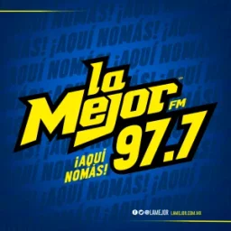 97.7 La Mejor (CDMX) - 97.7 FM - XERC-FM - MVS Radio - Ciudad de México — Mexico شعار