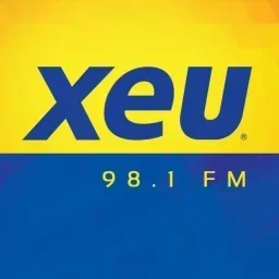98.1 XEU (Veracruz) - 98.1 FM - XHU-FM - Grupo Pazos Radio - Veracruz, Veracruz — Mexico شعار