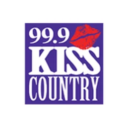 99.9 Kiss Country — The United States Of America logo
