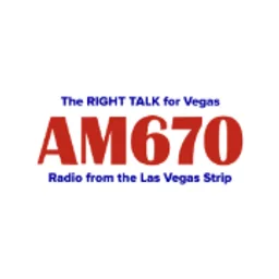 AM 670 KMZQ logo — The United States Of America