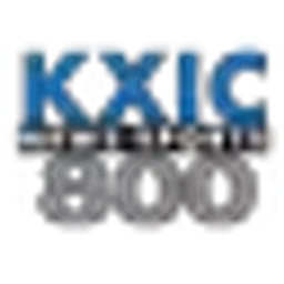AM 800 KXIC — The United States Of America logo