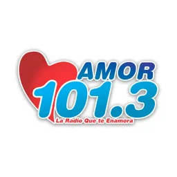 Amor 101 (Guaymas) - 101.3 FM / 630 AM - XHFX-FM / XEFX-AM - Grupo ASVA - Guaymas, SO — Mexico شعار