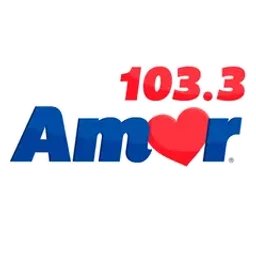  AMOR 103.3 (Puebla) - 103.3 FM - XHRH-FM - Grupo ACIR - Puebla, Puebla logo — Mexico