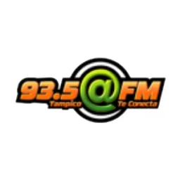 ARROBA FM 93.5 (Tampico) - 93.5 FM - XHPP-FM - Radiorama Tamaulipas - Tampico, Tamaulipas logo — Mexico
