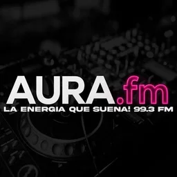 AURA FM 99.3 — El Salvador logo