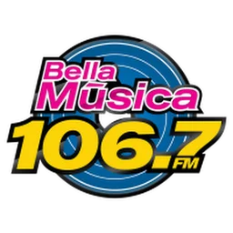  BELLA MÚSICA 106.7 (Tapachula) - 106.7 FM - XHTPC-FM - Valanci Media Group - Tapachula, Chiapas — Mexico شعار