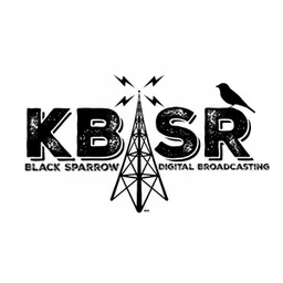 Black Sparrow Radio KBSR — The United States Of America logo