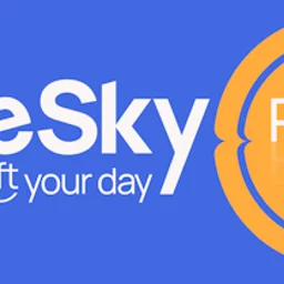 Blue Sky Radio logo — The United Kingdom Of Great Britain And Northern Ireland