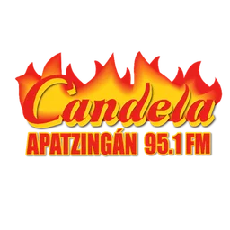 Candela (Apatzingán) - 95.1 FM / 1340 AM - XHAPM-FM / XEAPM-AM - Cadena RASA - Apatzingán, Michoacán logo — Mexico
