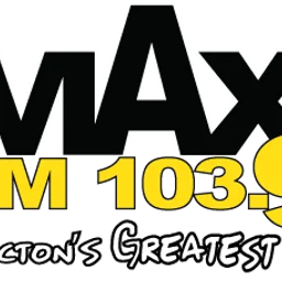 CFQM 103.9 "MAX FM" Moncton, NB — Canada logo