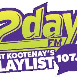 CFSM 107.5 2Day FM — The United States Of America logo
