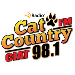 CIAT-FM 98.1 "Cat Country 98" Assiniboia, SK — Canada logo
