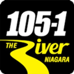CJED-FM "105.1 The River" Niagara Falls, ON — Canada logo